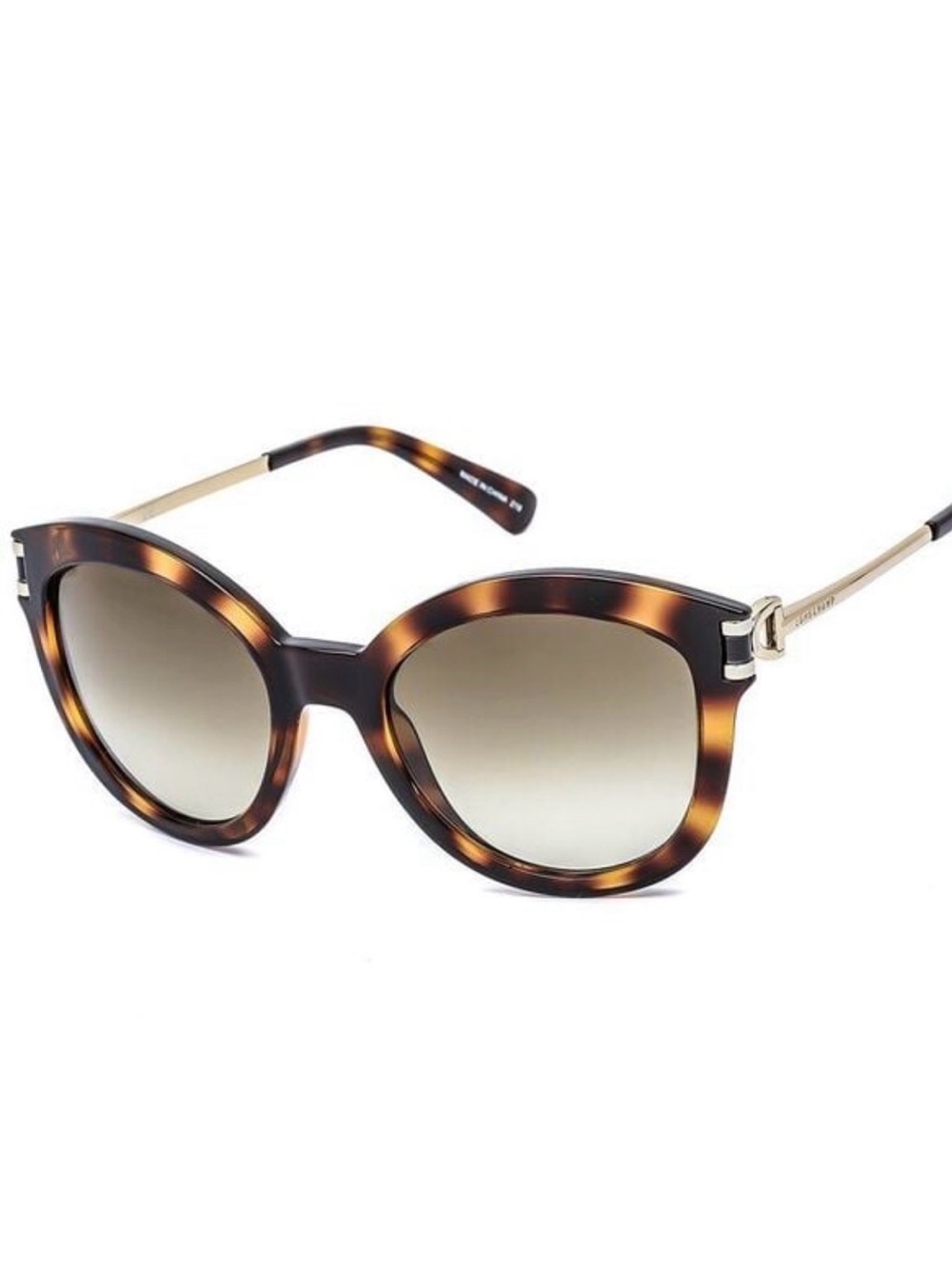 Longchamp Cat-Eye Sunglasses with Tortoiseshell Frame LO604S 214